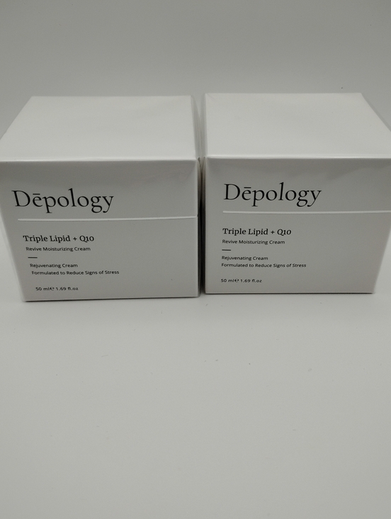 Dēpology Other - Dēpology Triple Lipid + Q10 Revive Moisturizing Cream - White